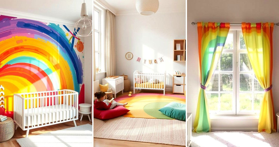 24 Vibrant Rainbow Nursery Themes for a Joyful Space