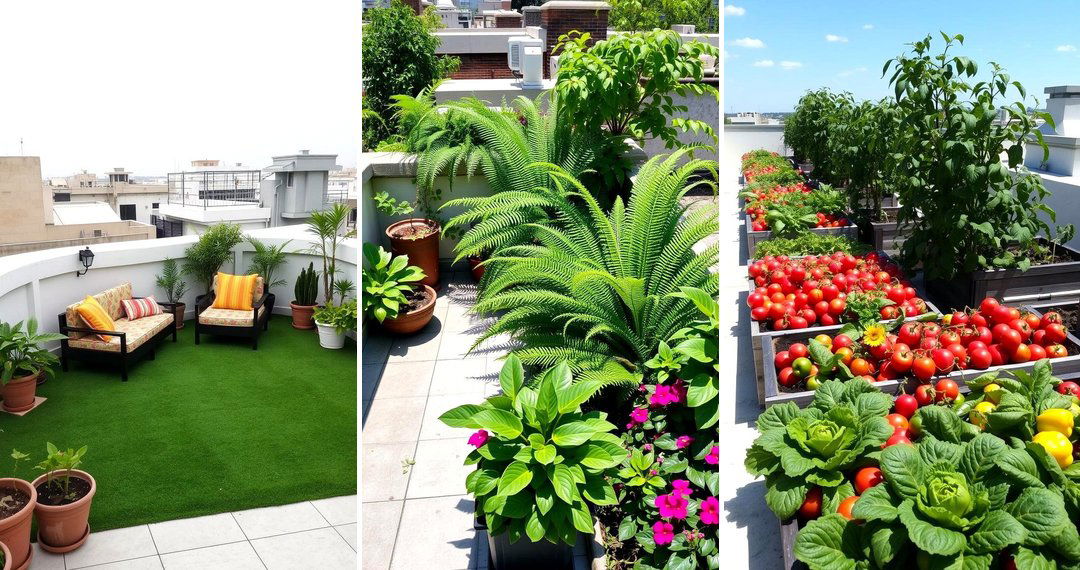 24 Rooftop Garden Ideas for Urban Sustainable Spaces