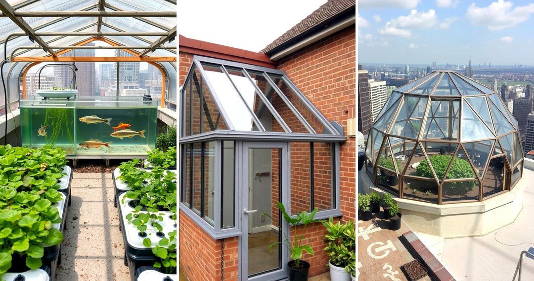 24 Innovative Rooftop Greenhouse Ideas for Urban Gardening