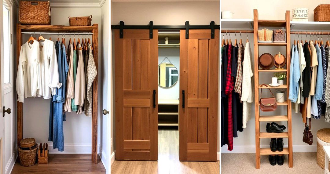 24 Rustic Closet Ideas for Organized Country-Chic Storage
