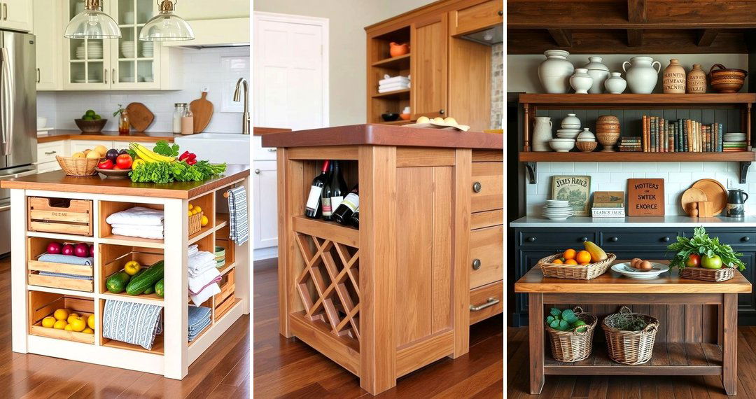 24 Rustic Kitchen Island Ideas: Farmhouse Charm Inspiration
