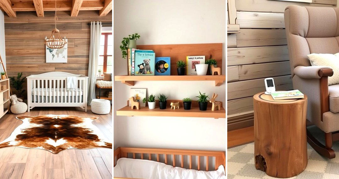 24 Rustic Nursery Ideas for a Cozy & Charming Kids Room