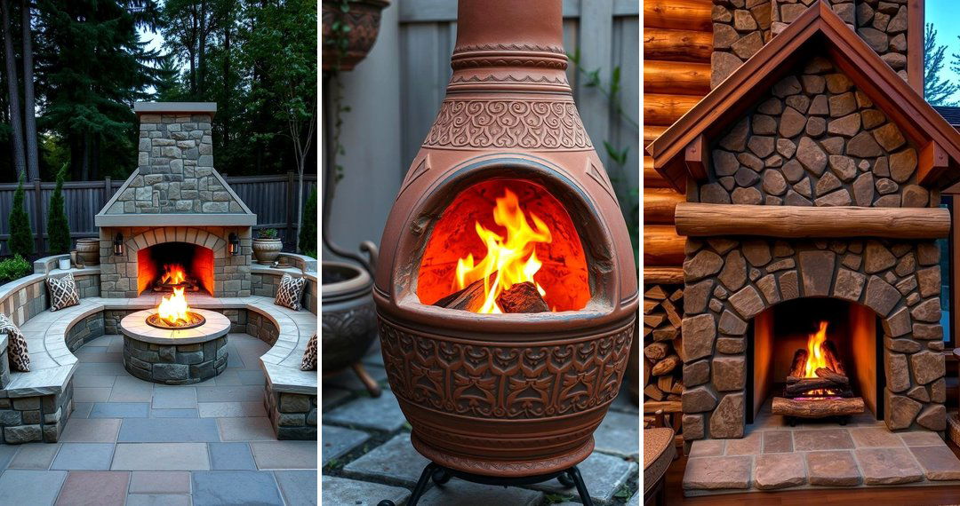 24 Rustic Outdoor Fireplace Design Ideas for Cozy Gatherings