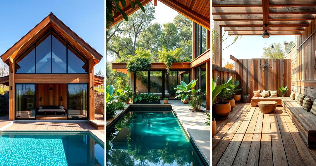 24 Rustic Pool House Ideas for Stylish Outdoor Living