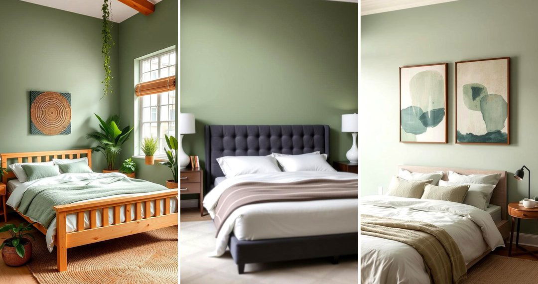 24 Sage Green Bedroom Ideas for Serene Sleep Retreats