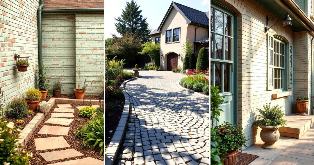 24 Sage Green Painted Brick Exterior Home Inspirations