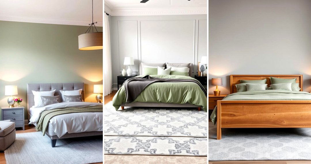 24 Sage Green & Grey Bedroom Ideas for Serene Modern Style