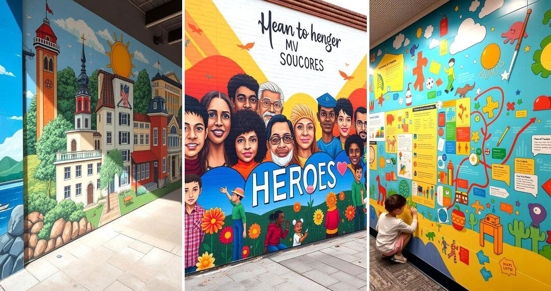 24 School Mural Ideas: Educational & Inspirational Wall Art