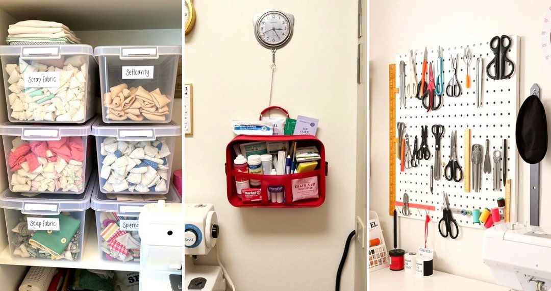 24 Sewing Room Ideas to Organize & Inspire Crafters