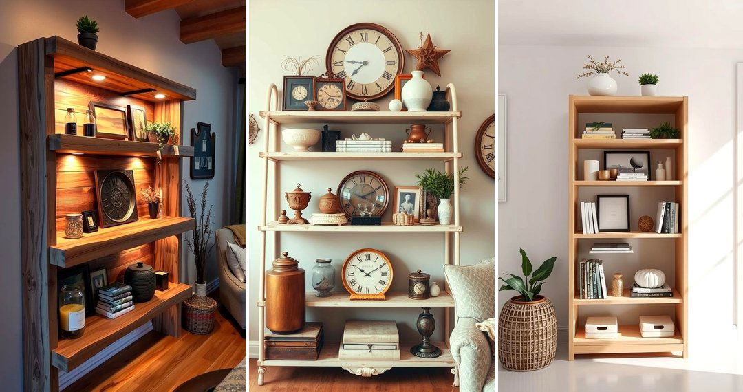24 Creative Shelf Decor Ideas to Organize and Beautify