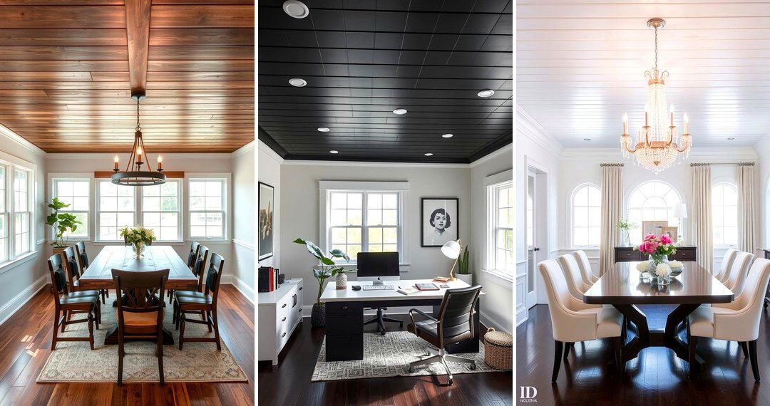 24 Shiplap Ceiling Ideas