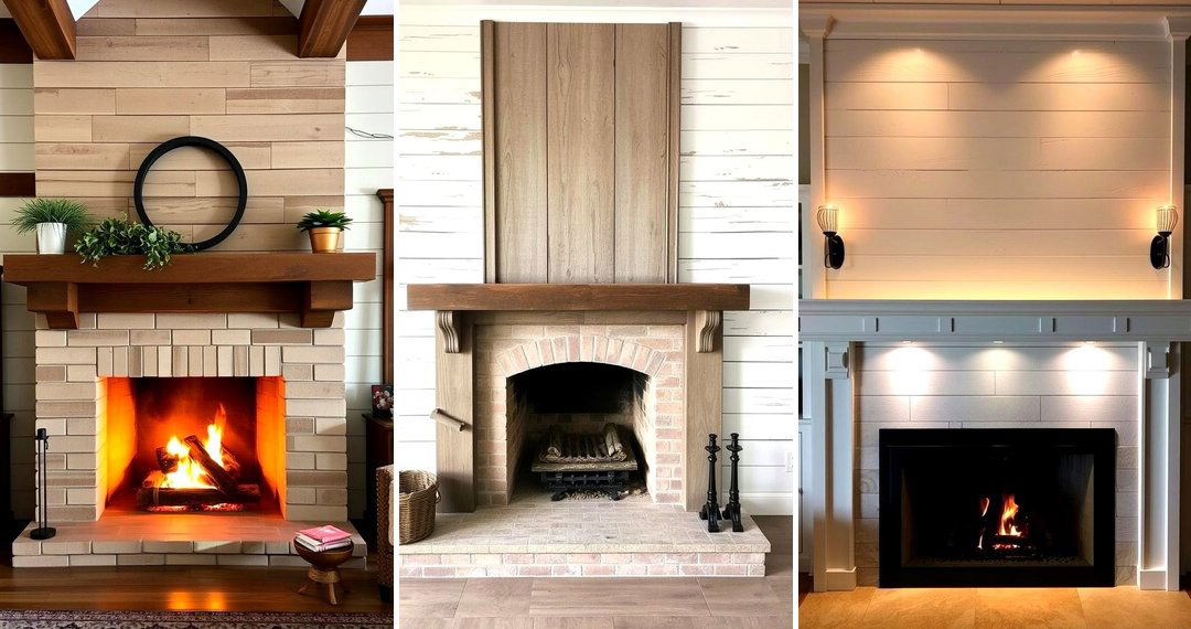 24 Shiplap Fireplace Ideas to Elevate Your Living Room
