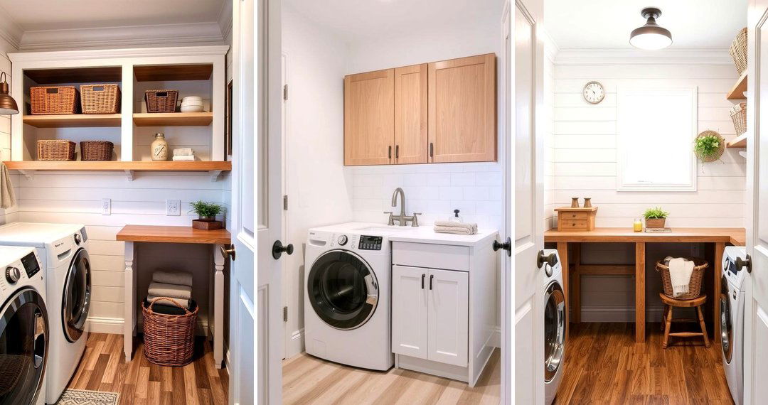 24 Shiplap Laundry Room Ideas to Add Rustic Charm