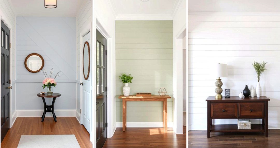 24 Shiplap Wall Entryway Ideas for Farmhouse Charm
