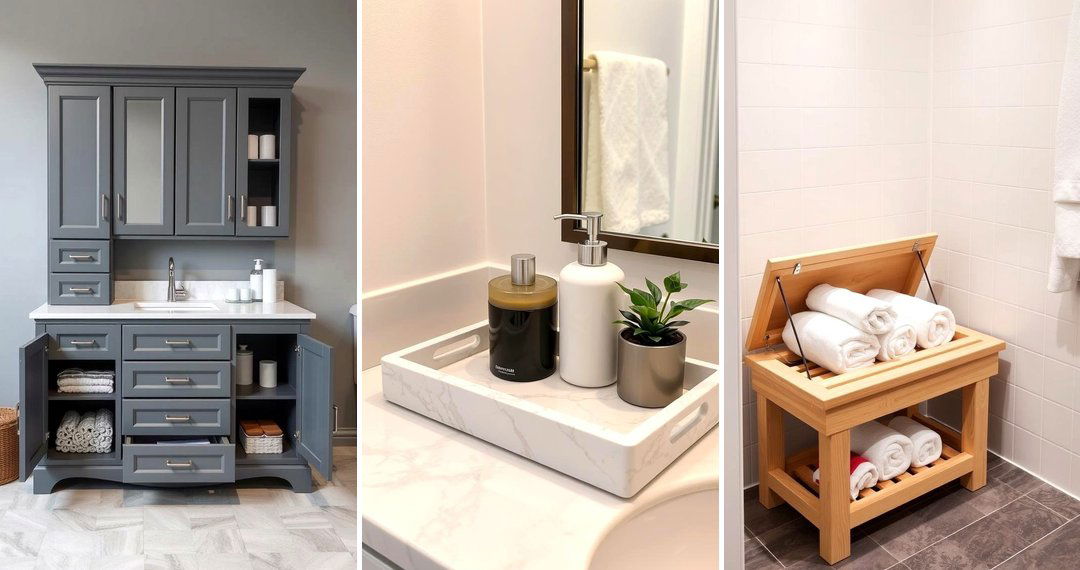 24 Shower Storage Ideas for an Organized Bathroom