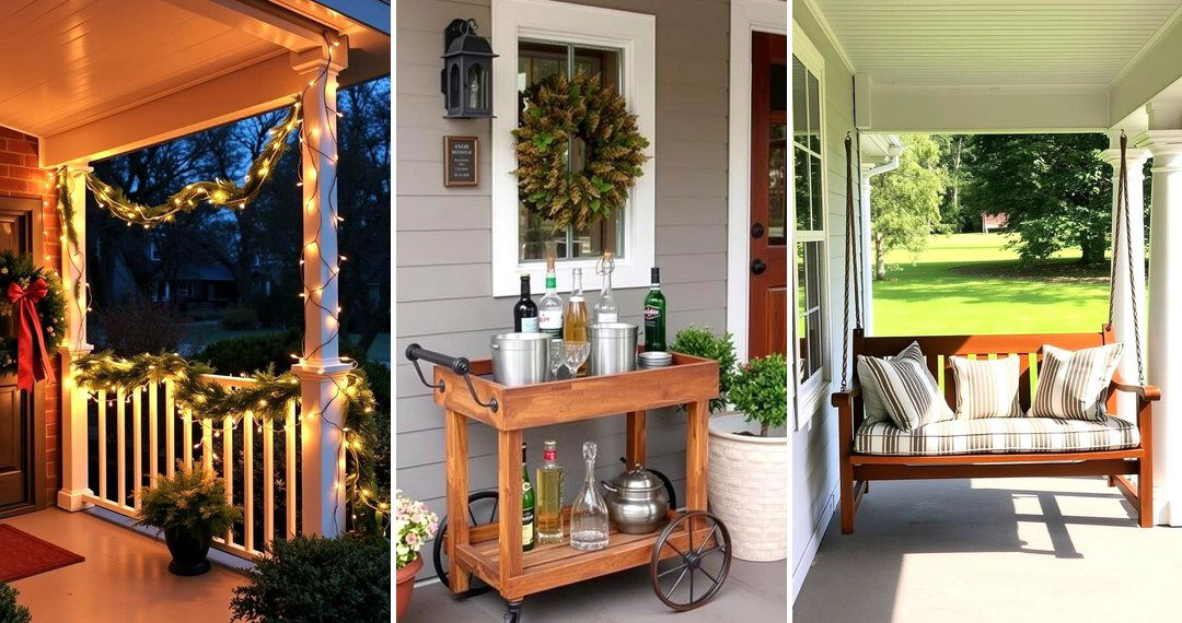 24 Side Porch Ideas to Enhance Outdoor Living Spaces