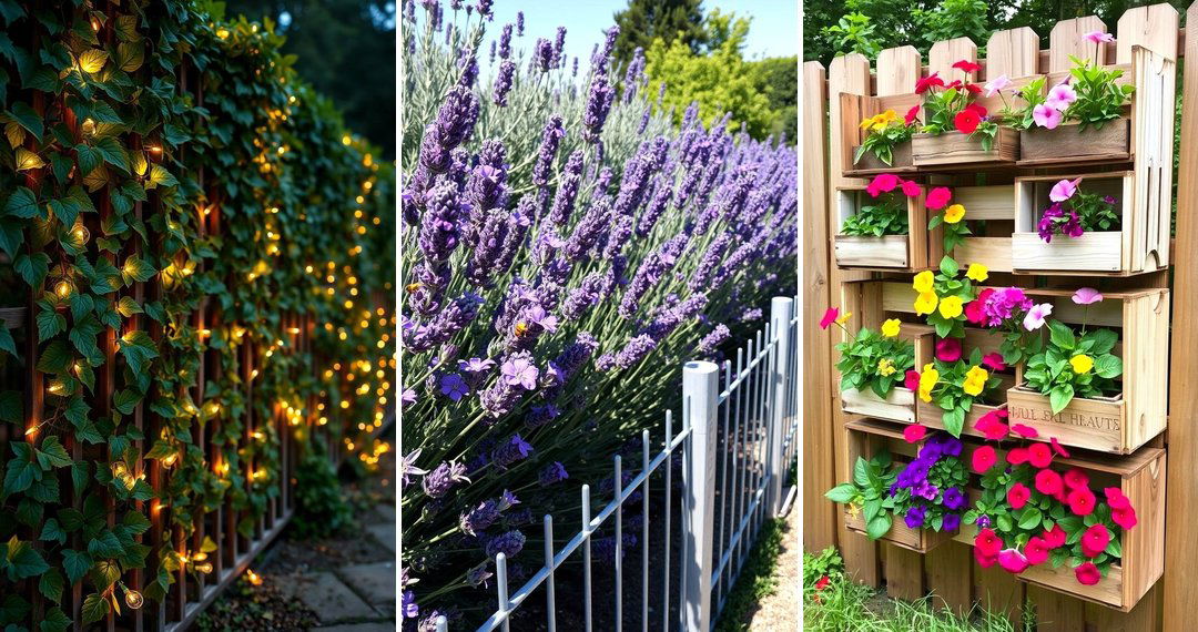 24 Simple Fence Line Landscaping Ideas for Curb Appeal