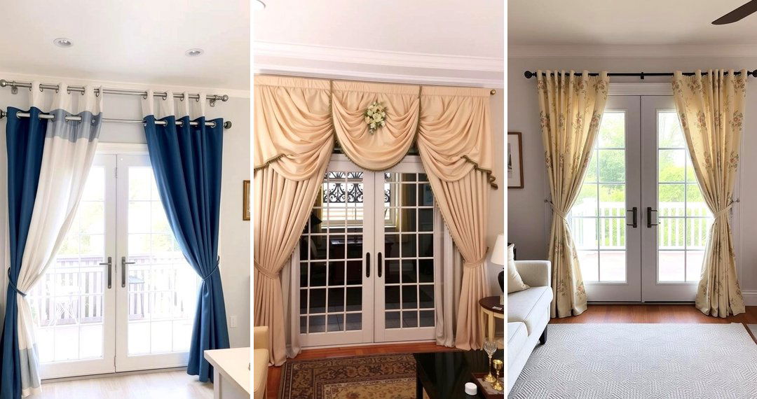 24 Sliding Door Curtain Ideas to Elevate Your Interiors