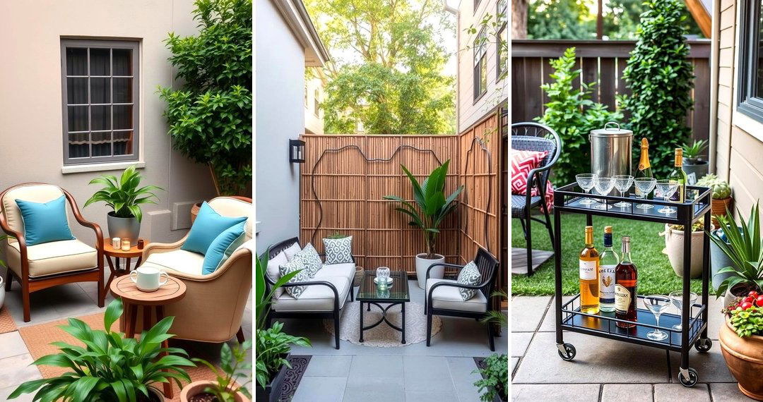 24 Small Backyard Patio Ideas for Cozy Outdoor Retreats