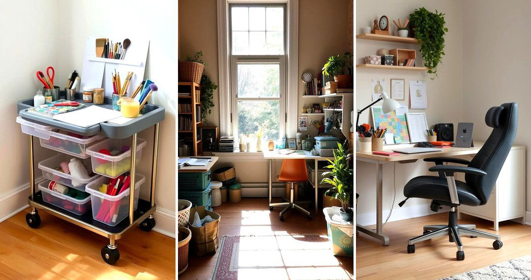 24 Small Craft Room Ideas for Organized Creativity