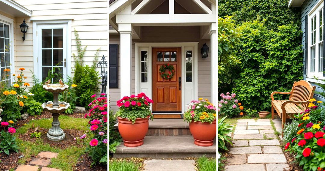 24 Charming Small Front Yard Landscaping Ideas