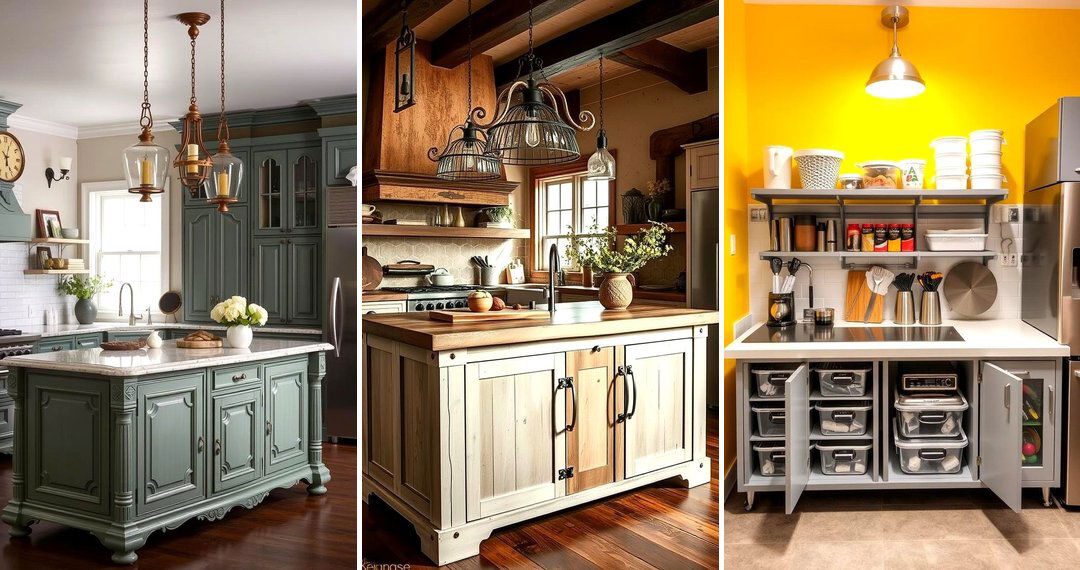 24 Small Kitchen Island Ideas to Maximize Functionality