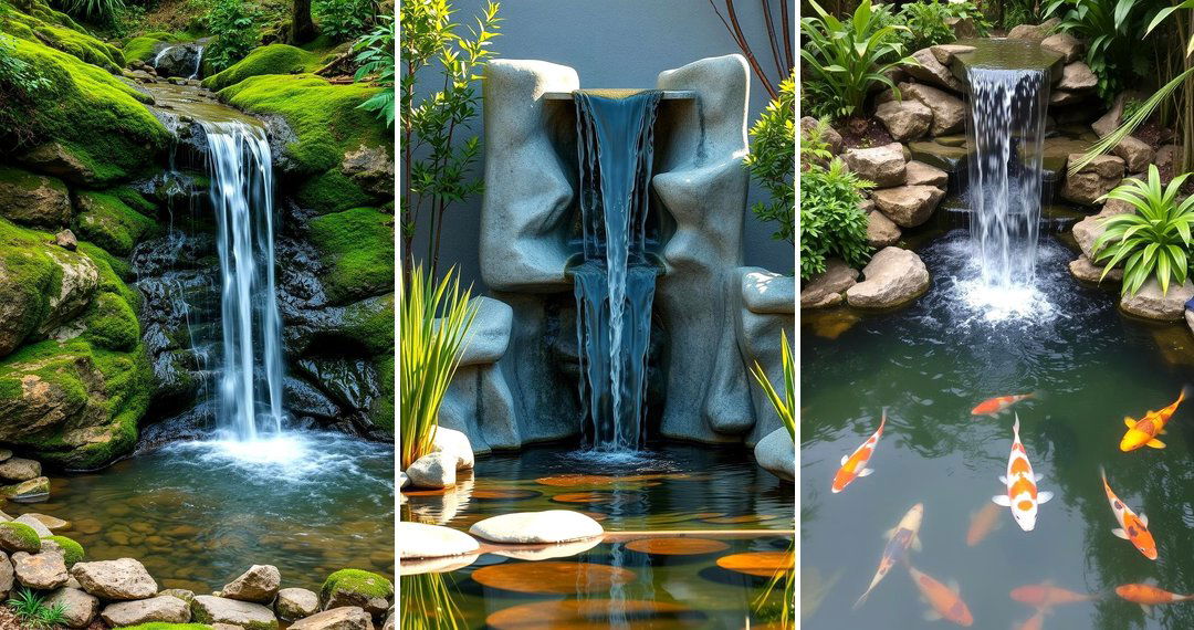 24 Small Pond & Waterfall Ideas to Enhance Your Garden Oasis