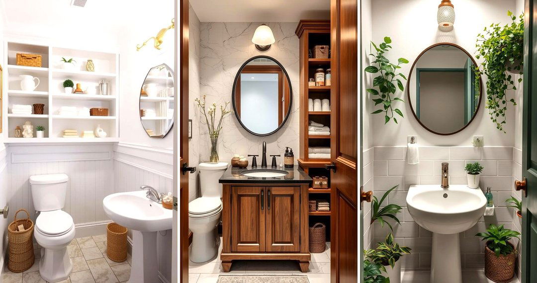 24 Small Powder Room Ideas for Stylish Compact Spaces