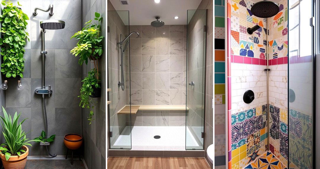 24 Small Shower Ideas to Maximize Bathroom Space