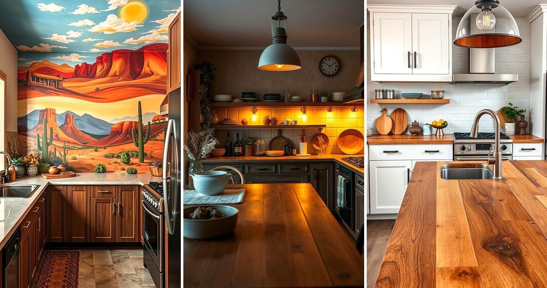 24 Vibrant Southwestern Kitchen Design Inspirations