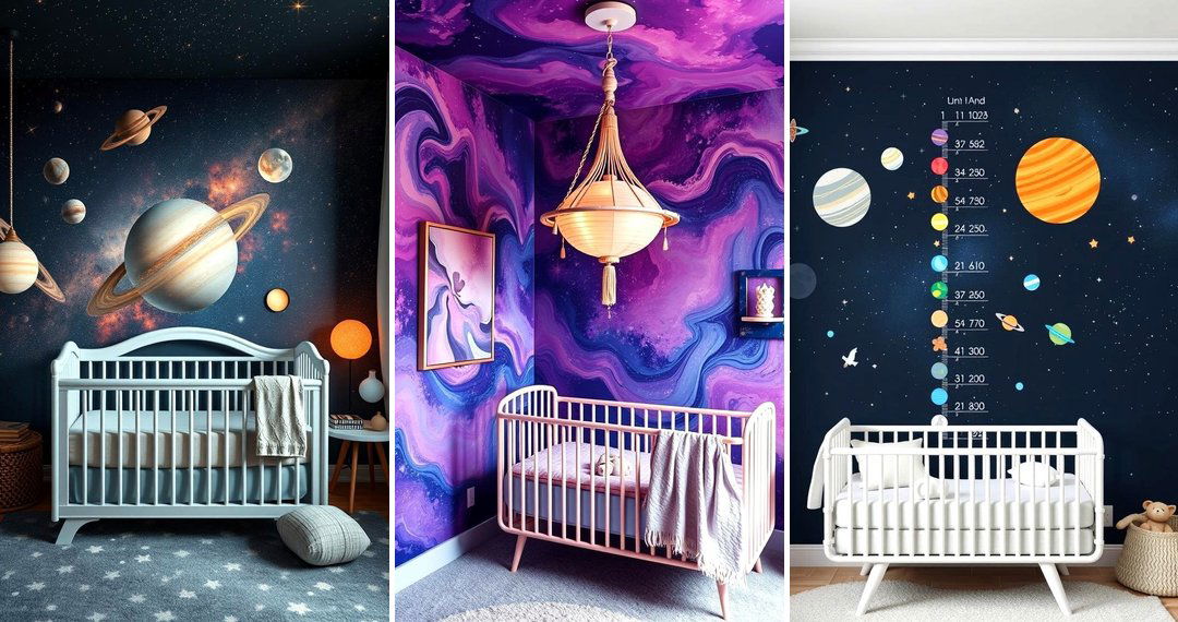 24 Space-Themed Nursery Ideas: Cosmic Baby Room Designs