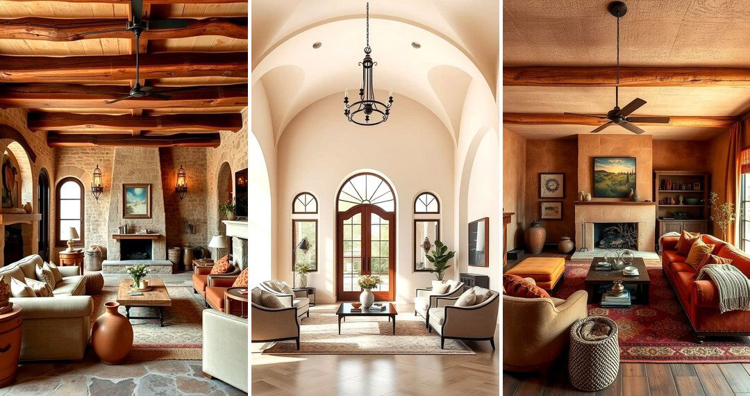 24 Spanish Style Living Room Ideas for Mediterranean Charm