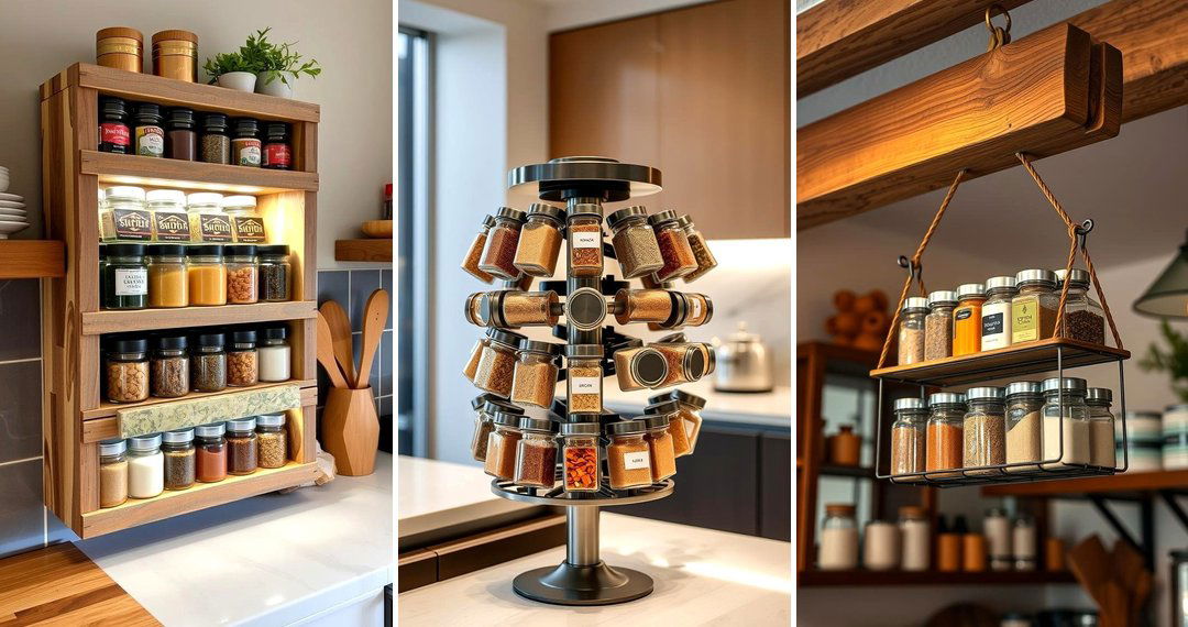 24 Spice Rack Ideas: Organize Your Kitchen in Style