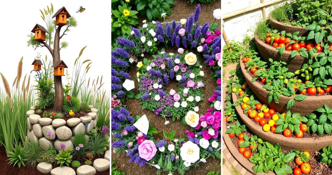 24 Spiral Garden Design Ideas for Creative Landscapes