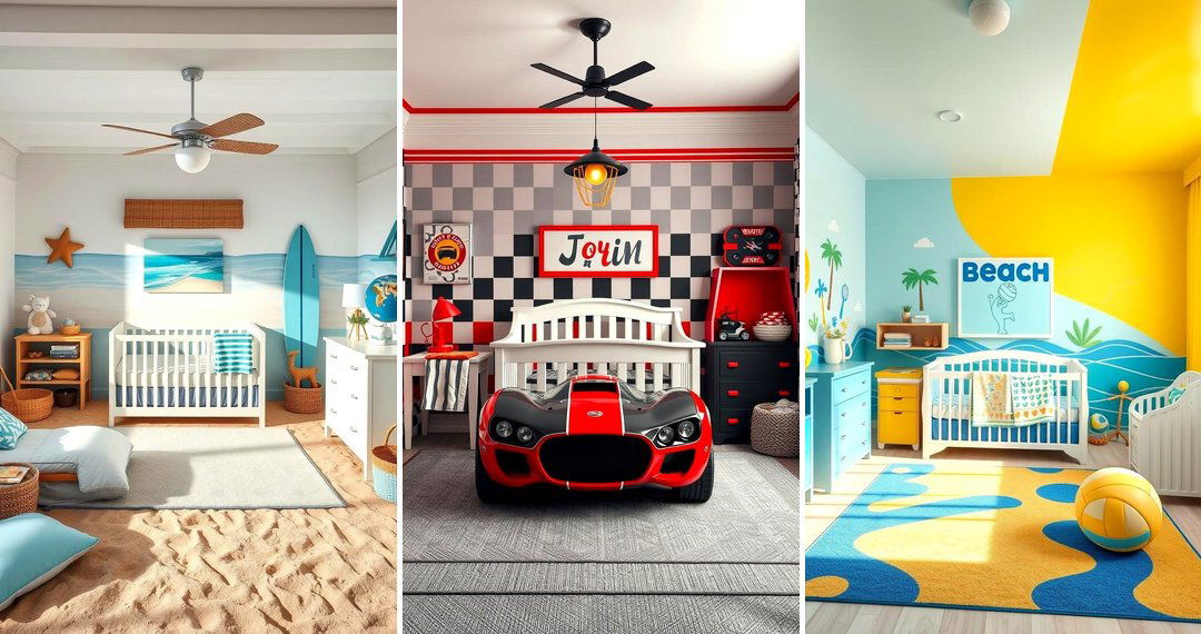 24 Sports Nursery Ideas for a Playful Baby Room