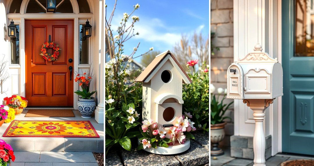 24 Spring Front Door Décor Ideas to Welcome the Season