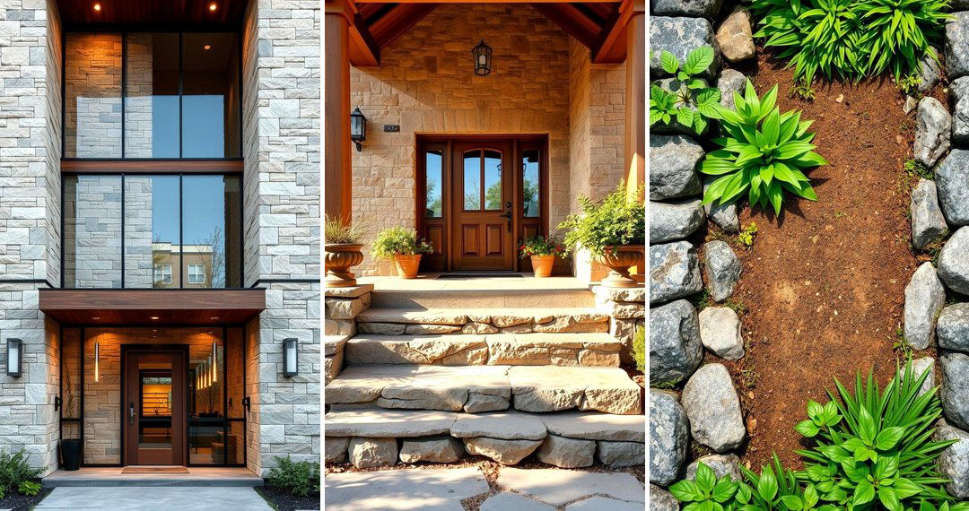 24 Stone Exterior Home Design Ideas for Modern Houses