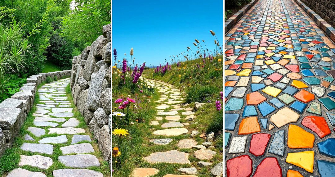 24 Stone Walkway Ideas