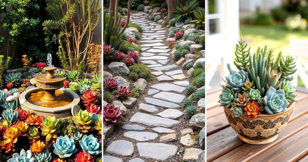24 Succulent Garden Ideas