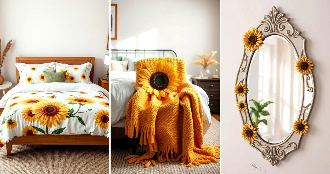 24 Cheerful Sunflower Bedroom Decor Ideas & Tips
