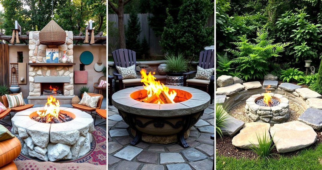 24 Inspiring Sunken Fire Pit Designs for Backyards