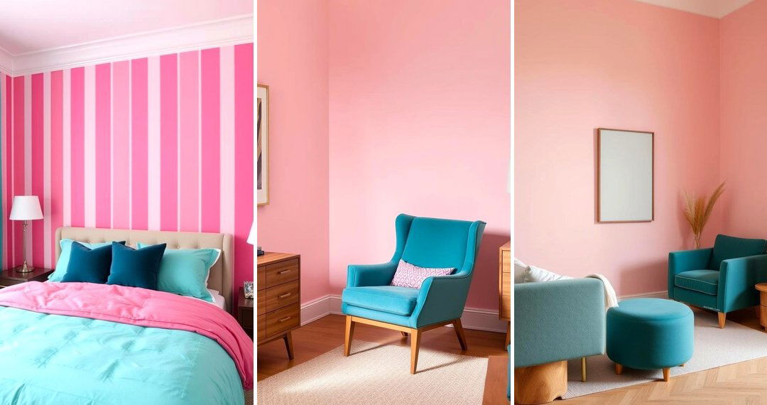 24 Teal and Pink Bedroom Ideas for Vibrant Serenity