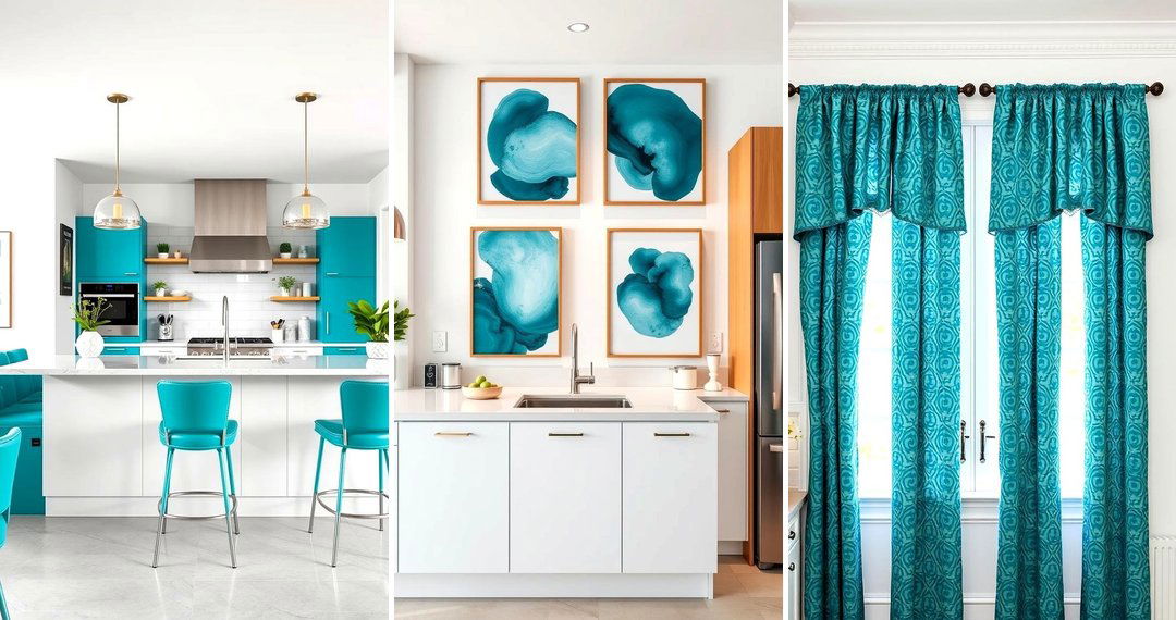 24 Teal and White Kitchen Ideas: Fresh & Timeless Combinations