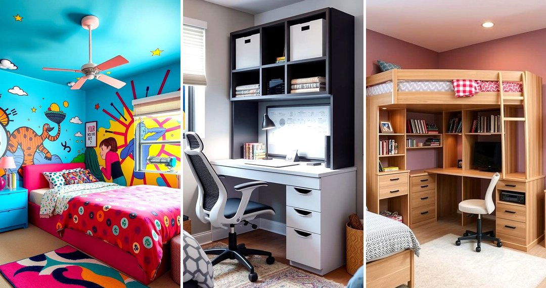 24 Teen Bedroom Ideas for Modern, Functional Spaces