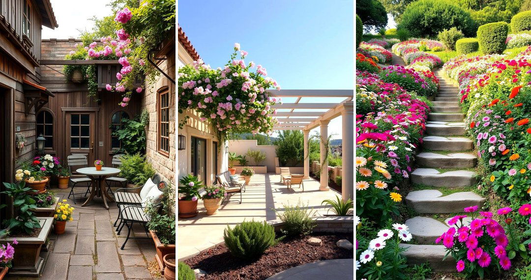 24 Terraced Garden Ideas for Sloped Yard Landscaping