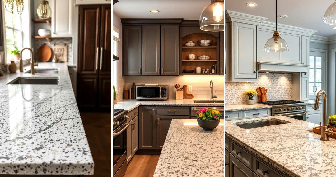 24 Terrazzo Kitchen Countertop Ideas: Bold & Durable Surfaces