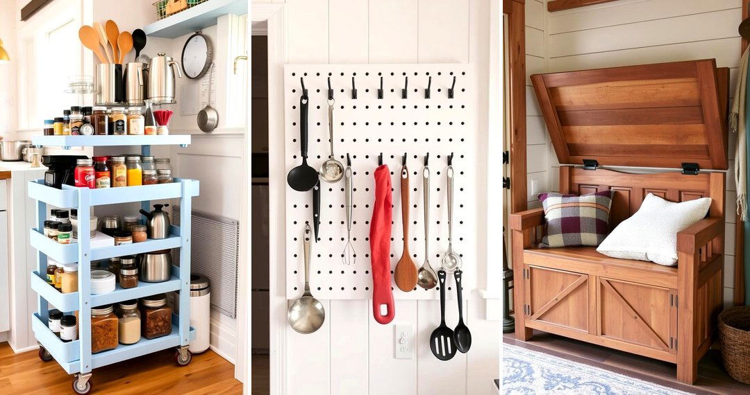 24 Tiny House Storage Ideas to Maximize Small Spaces