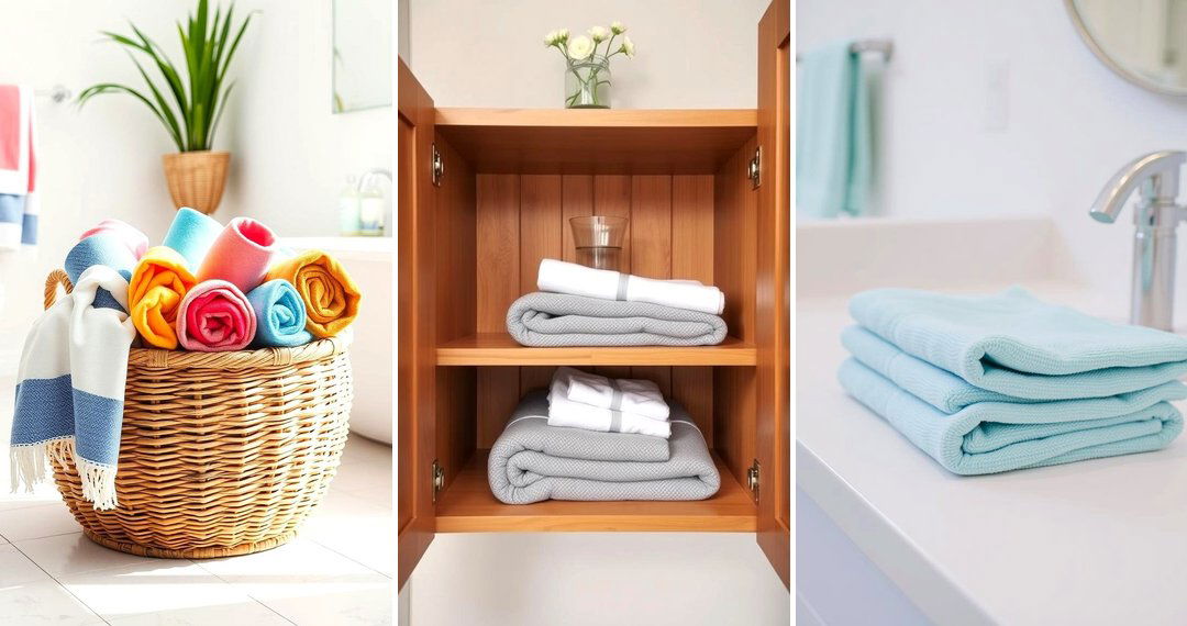 24 Towel Display Ideas to Elevate Your Bathroom Aesthetic