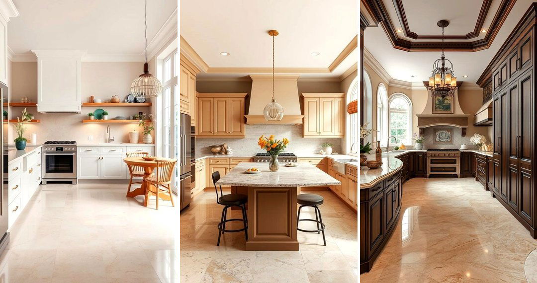 24 Travertine Floor Kitchen Ideas for Timeless Elegance