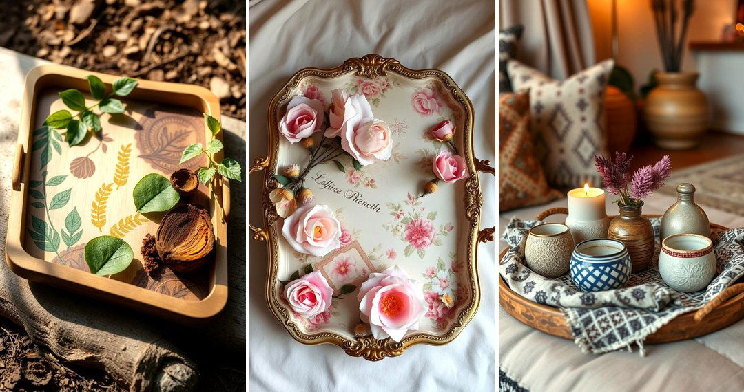 24 Creative Tray Decor Ideas for Stylish Home Organization